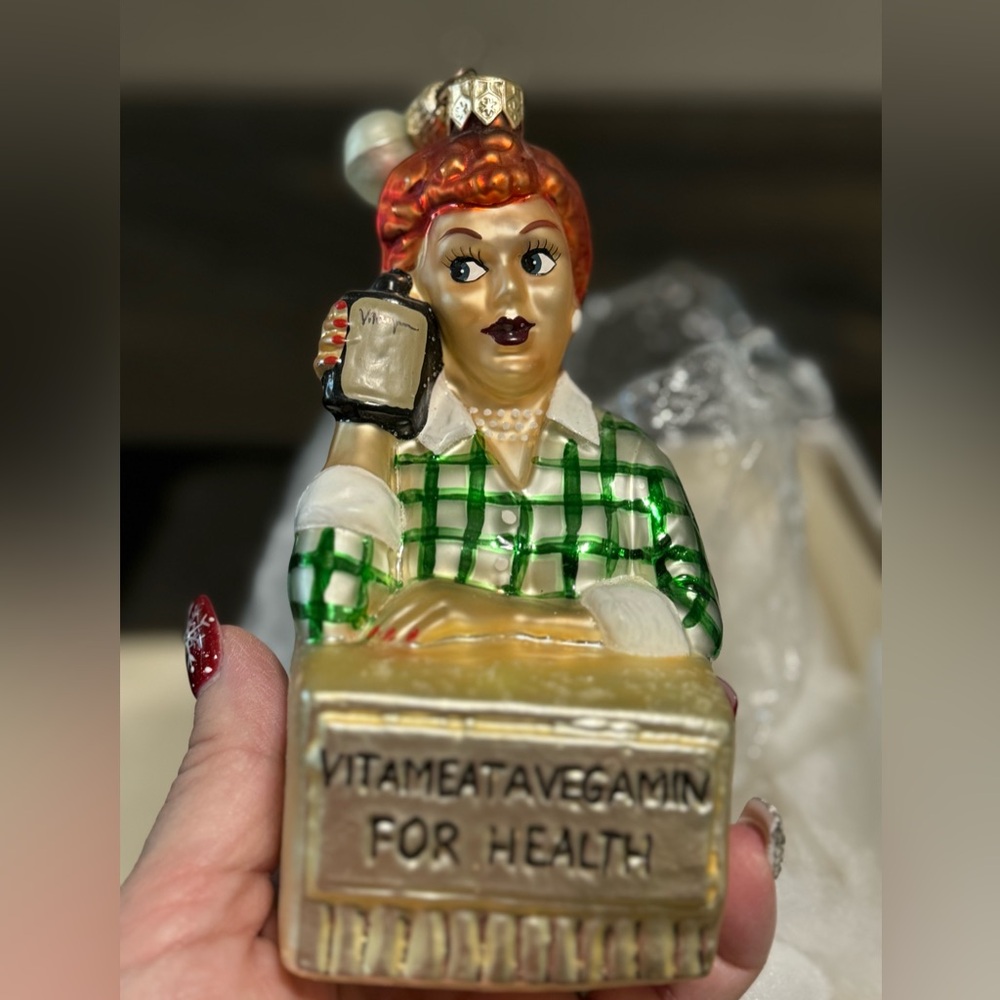 I love Lucy Radko ornament